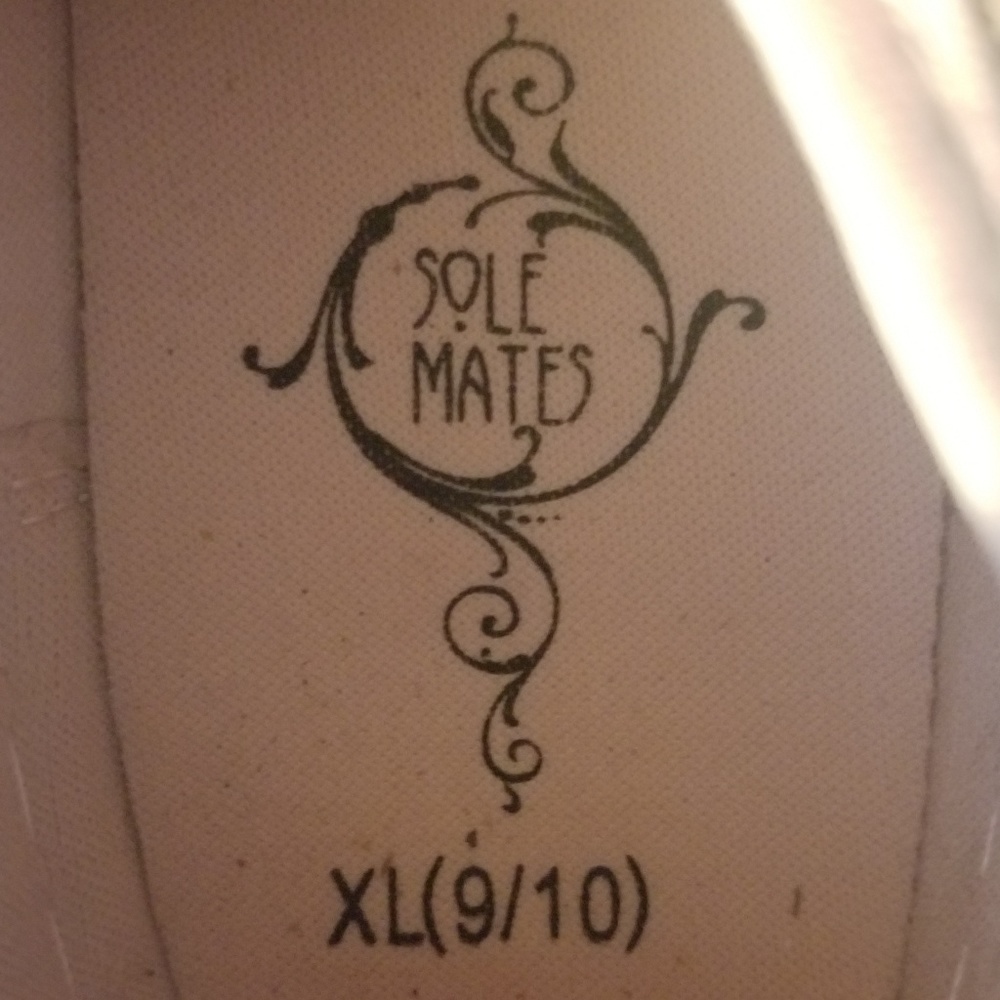 Women Pink Glitter Canvas shoes Soul Mates XL 9 10 - Picture 6 of 6